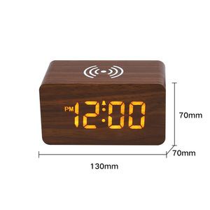 Reloj de Escritorio LED Digital Inteligente Moderno con Carga USB, Alarma Eléctrica y Movimiento Electrónico para Oficina o Sala de Estar - Product Image 6