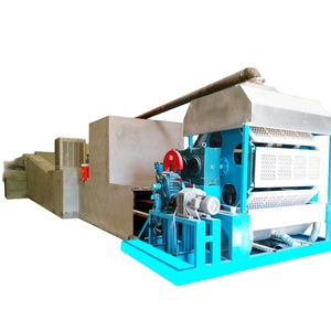 Máquina Automática para Hacer Cajas de Huevos ZT4-8, 4500 Piezas/Línea, Línea de Producción de Bandejas de Huevos para la Industria Agrícola, 220V/380V, 1 Año de Garantía - Product Image 1