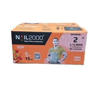 Clous en fil de fer à tête ronde de 2, 3, 4 pouces, prix d'usine, acier à faible teneur en carbone Q195, clous ordinaires - Product Image 1