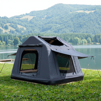 Tente de toit gonflable Ultimate Adventure Hub 3 minutes, quatre saisons, une chambre, Oxford 300D, imperméable, haute résistance au vent