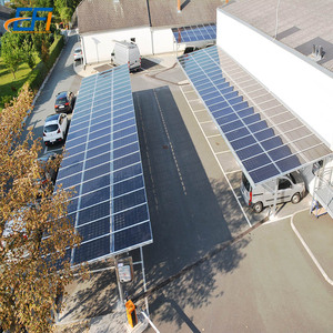 Struttura Stabile in Alluminio per Pannelli Solari Fotovoltaici con Design a Tettoia - Product Image 5