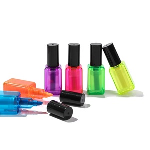 Promotional Cute Nail Polish Bottle Shaped Pastel <b>Mini</b> Highlighter Marker Pen - Product Image 1