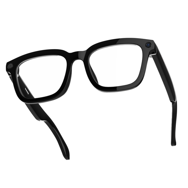 AI Translation Glasses With 13M RGB Camera Support 165 Languages Dual Microphones HD Music AI Wireless Glasses for Factory