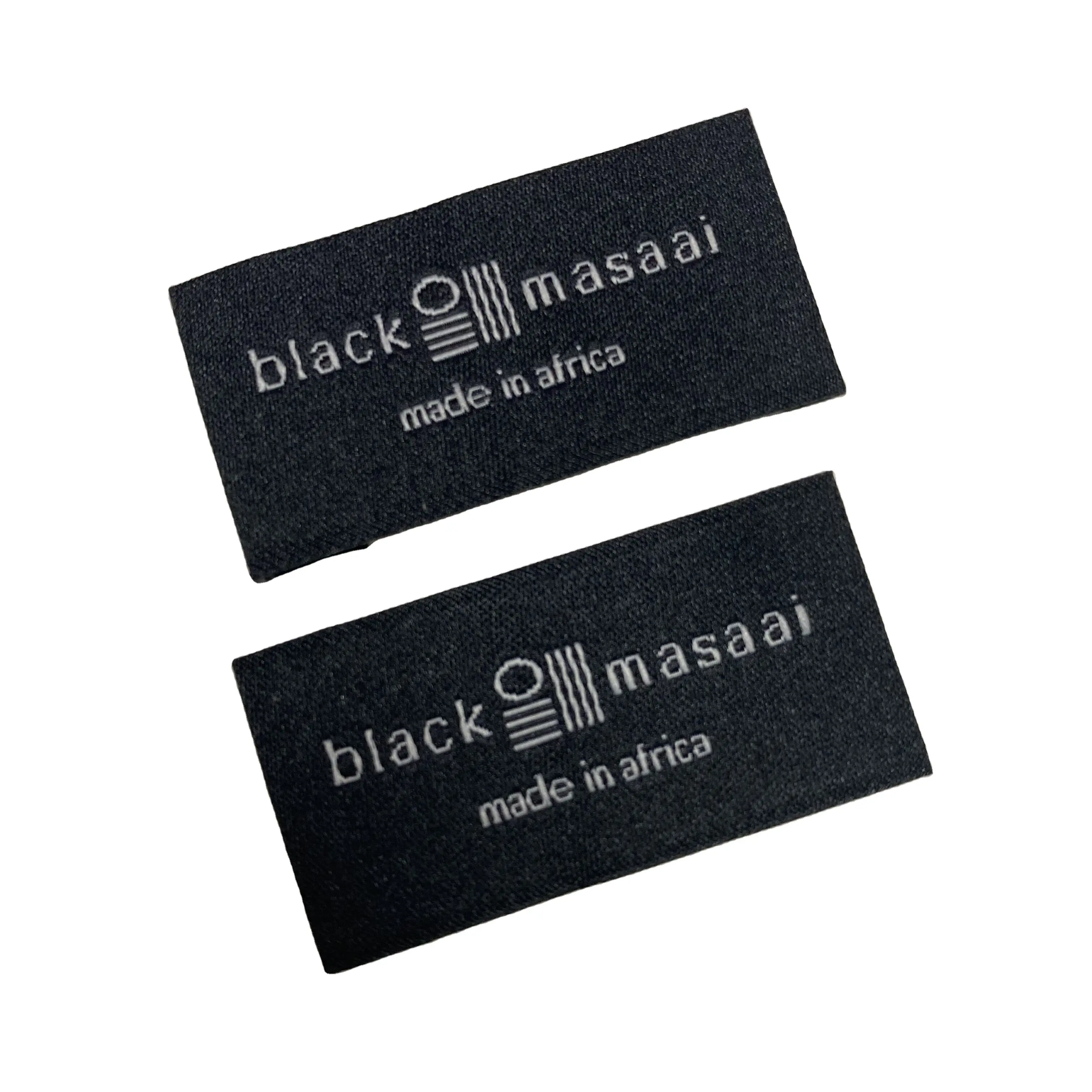 Clothing Accessories Private Brand Name Logo Damask Woven Tag Garment Cloth Label Custom Woven Label for Clothing