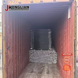 Classico recinzione in ferro battuto pannelli esterni con rivestimento protettivo in zinco - Product Image 5