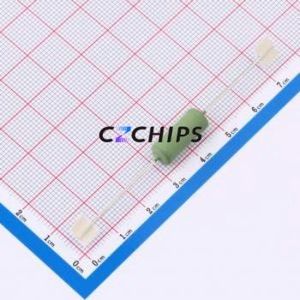 Résistance traversante AC05000002200JAC00, composant traversant (THT), D7.5xL18mm, bobinée, 220 ohms, 5%, 5W - Product Image 2