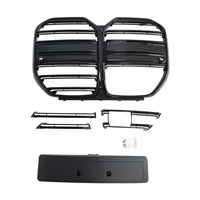 Calandre avant de style M4 noir brillant de haute qualité, ensemble complet, remplacement direct OEM pour BMW Série 4 G26 4 portes
