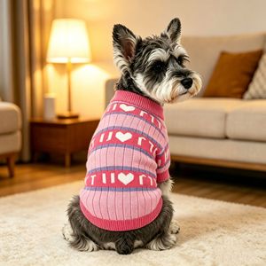 Suéter Rosa para Perro, Diseño de Moda de Alta Calidad, Sudadera para Perro, Ropa para Perro de Otoño e Invierno - Product Image 6