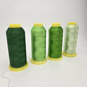 Fil à broder en polyester 100 % teint en filature, haute ténacité, pour <span class=keywords><strong>broderie</strong></span> machine haute vitesse et couture au crochet – Vente en gros - Product Image 1