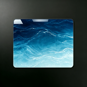 Custom Durable 2.5D Corner Glass Gaming Mouse Pad Large Tempered Mousepad with Full Silicone Base for Gaming - Product Image 1