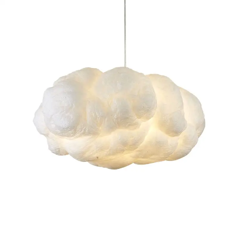 Moderne Huis Woonkamer Plafondlampen Hotel Bar Cloud E27 Hanger Lichtr Nordic Wit Decoratief Led Hangend Licht