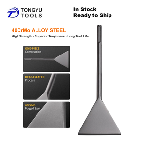 Sds Max 5.9 "x 15" gạch loại bỏ đục bit-<span class=keywords><strong>HEAVY</strong></span> <span class=keywords><strong>DUTY</strong></span> thép rộng lưỡi xẻng cạo công cụ cho thinset morar sàn bê tông - Product Image 4
