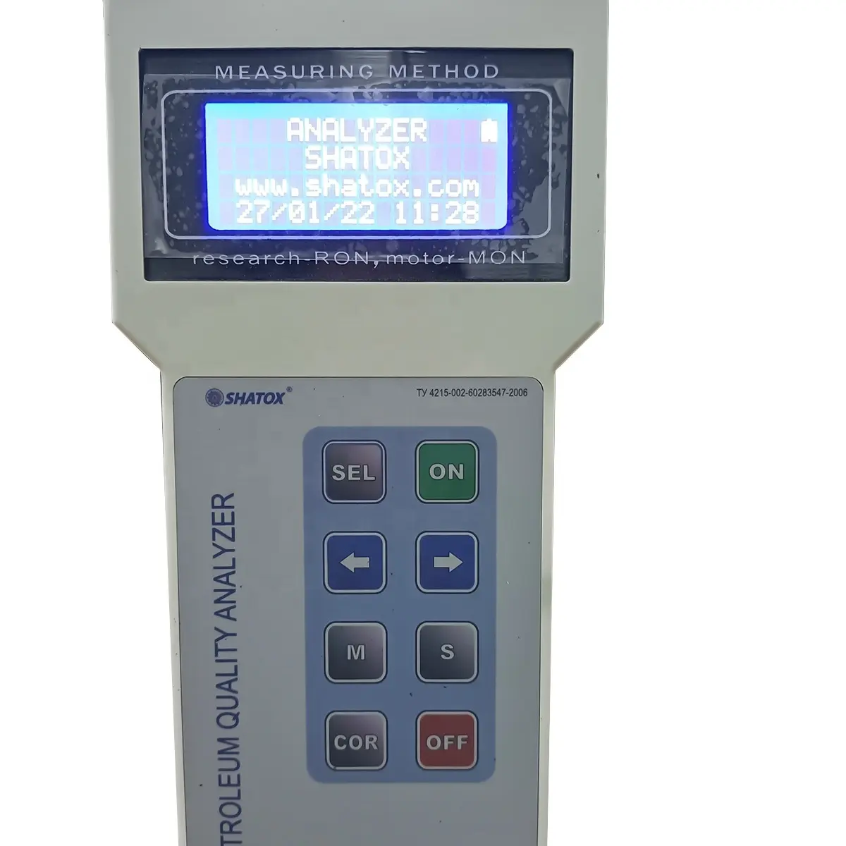 Astm d 4737- 03 דיזל למדידת מודל SX-150
