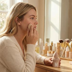 Éponge de maquillage en forme de tasse à café, sans latex, avec logo personnalisé, pour un maquillage parfait - Product Image 5