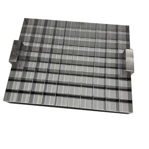 Cortador de Pastel Cuadrado de Acero Inoxidable de Grado Alimenticio de 0.8mm 30x40cm con Mango, para Cortar en Cubos Uniformes - Product Image 1