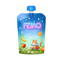 Feiao Plastic Tuitjes Op Maat Fruit Baby Sap Spuitzak Spuitzakdeksel Saus Verpakkingszak Kook Retort Doypack Spuitzak