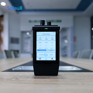 Sensor Suhu Kelembaban OEM Safewill PM2.5 PM10 TSP Pemantau Kualitas Udara Profesional Genggam untuk Pemantauan Lingkungan - Product Image 3