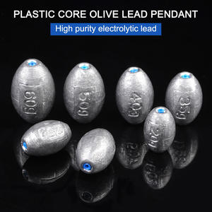 Semoir d'œufs de pêche sous forme d'olive, accessoires de poids de haute pureté, personnalisés, vente en gros, 50 pièces - Product Image 4