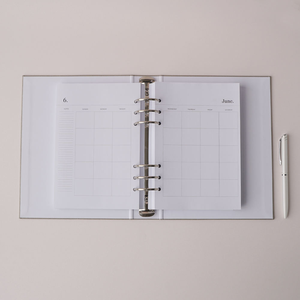 Office Supplies A4 Letter Size PVC PU Leather Custom Linen Paper Document 1 1.5 2 3 Inch Ring Binder File <strong>Folder</strong> with <strong>Clipboard</strong> - Product Image 4