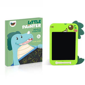 新款10.5英寸儿童数字写字板LCD卡通图形鲨鱼恐龙绘图板玩具 - Product Image 1