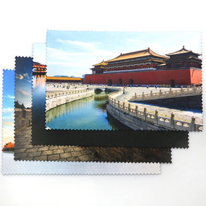 ผ้าเช็ดตาและแก้วทำความสะอาดผ้าไมโครไฟเบอร์พิมพ์ลายได้ตามต้องการ - Product Image 3