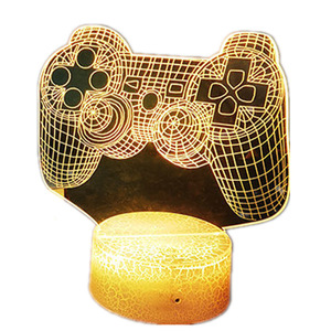 Lámparas de Noche Personalizadas al por Mayor, Decoración, Luz Nocturna Ilusoria 3D, Lámpara LED Acrílica Luminosa para Dormitorio - Product Image 3
