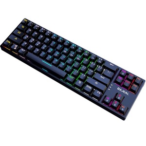 BAJEAL K71 <b>Gaming</b> Mechanical Keyboard Cherry MX Blue Switch Type C Cable Separated Side <b>Lighting</b> Custom Mold - Product Image 5