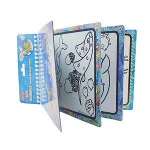 Cartes de dessin à l'<span class=keywords><strong>eau</strong></span> magiques, Jouet de gribouillage pour dessiner sur l'<span class=keywords><strong>eau</strong></span>, Livre de coloriage et de peinture à l'<span class=keywords><strong>eau</strong></span>, Pages de gribouillage sur toile - Product Image 5