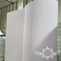 Nouvelle arrivée Arche de mariage en PVC Décoration de scène simple et luxueuse pour les événements de mariage Baby shower Anniversaires Décoration en boîte