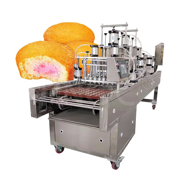 HNOC Tassenkuchen-Füllermaschine kleine automatische Kuchen-Füllmaschine Einlegemaschine Lebensmittelgeschäft