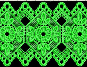 gipür kimyasal tığ pamuk dantel kelebek tasarımlar - Product Image 5