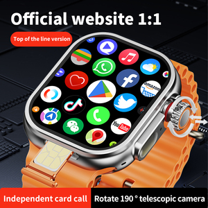 Reloj inteligente CD200 Llamadas independientes + GPS preciso Versión celular Red completa Juego de inserción de Tarjeta 4G Reloj deportivo - Product Image 2