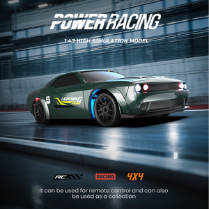 1/43 RC Drift Racing Car Timeless Plaything para escritorio Alivio del estrés Perfect Boredom Reliever Milk Tea Shop - Product Image 4