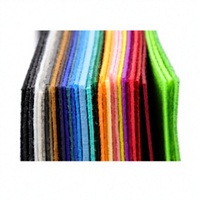 Tissu en feutre polyester de haute qualité pour le scrapbooking DIY, les jouets en peluche, les accessoires de couture, les fournitures artisanales en vrac