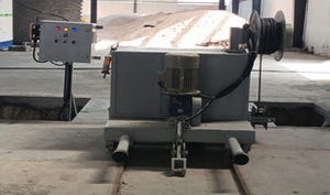 Machine de transfert sur rail robuste à entraînement par traction et poussée pour le chargement et le déchargement d'autoclaves et les systèmes de manutention de blocs AAC - Product Image 4