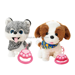 ของเล่นสุนัขเดินได้ Lucky Toys พร้อมรีโมทคอนโทรล สายจูง ตุ๊กตาสัตว์เลี้ยงอิเล็<span class=keywords><strong>ก</strong></span>ทรอนิกส์ ลู<span class=keywords><strong>ก</strong></span>สุนัขเดินได้ เห่าได้ ขยับหัวได้ <span class=keywords><strong>ก</strong></span>ระดิ<span class=keywords><strong>ก</strong></span>หาง ของเล่นใหม่ - Product Image 1