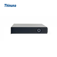Thinuna DAP-0206 Professional 2-In 6-Out Digital Audio Processor 96kHz 32-Bit DSP Speaker Management System with Matrix Routing