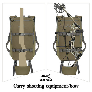Mochila de Caza Gbaz Force de 13 Pulgadas, Color Verde Ranger, con Porta Arco para Equipo de Tiro al Aire Libre - Product Image 1