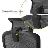 Chaise de bureau ergonomique moderne et réglable, pivotante, confortable, à dossier haut, avec fonction de levage, nouvelle arrivée, pour cadres, vente en gros
