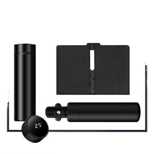 Luxury Doctor Gift Medical Promotional Custom Logo Executive VIP Corporate Gift <b>Set</b> A5 Pu Leather <b>Notebook</b> Card Holder Pen 4in1 - Product Image 3