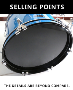 Ge1335 hebikuo Nhà Máy Trực Tiếp Chất Lượng Cao Trung Quốc Nhạc Cụ Trống Bộ Dụng Cụ Giá Tốt Nhất Trống Bộ - Product Image 4