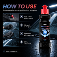 Pâte Nettoyante Premium Haute Performance pour Vitres Automobiles – Élimination du Film Huileux, Amélioration de la Visibilité et Anti-Éblouissement – Nettoyant et Lave-Vitres pour Voiture