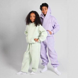 Conjunto de Sudadera con Capucha para Niños 2026 con Logotipo Personalizado, Pantalones Largos Estilo Occidental, Conjunto de 2 Piezas, Fabricante de Ropa Infantil al por Mayor - Product Image 2