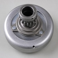 Ensemble Moteur KAISUNG – Couvercle d'Embrayage pour Débutants – Fer Coulé Brillant/Alliage d'Aluminium pour C110/DREAM/DY100 avec Garantie de 12 Mois