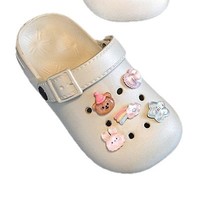 Chaussures Crocs en EVA à bout fermé pour enfants, garçons et filles, nouveau style d'été, pour la baignade, l'intérieur, la maison, antidérapantes