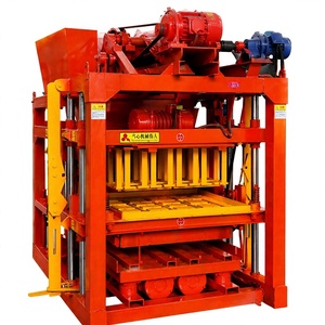 Máquina Moldeadora de Ladrillos de Cemento Móvil 4-28, Fabricante de Bloques Huecos, Alta Capacidad, Ahorro de Energía, Baja <span class=keywords><strong>Inversión</strong></span> - Product Image 1