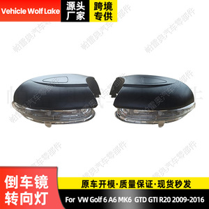 Clignotants de rétroviseur pour Volkswagen Golf 6 A6 MK6 GTD GTI R20 09-16, halogène, ABS, neufs - Product Image 4