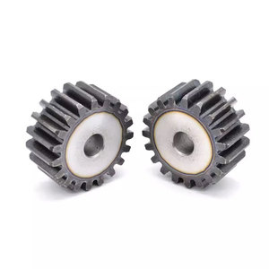 Engrenage plat <span class=keywords><strong>4</strong></span> M avec 40mm d'épaisseur 45 dents en acier engrenage de trempe - Product Image 5