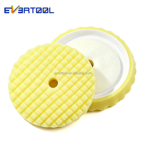 EVERTOOL Light Cut Polishing <span class=keywords><strong>Buff</strong></span> Foam Buffing <span class=keywords><strong>Bonnet</strong></span> Auto Detailing Sponge Pad Cleaner Removeing Residue to Restore Performance - Product Image 3