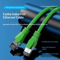 Cable de Red Cat6a de Alta Velocidad Profinet, Personalizado, Gigabit, Servo EtherCAT, Blindado para Cadenas Portacables, 20-70C